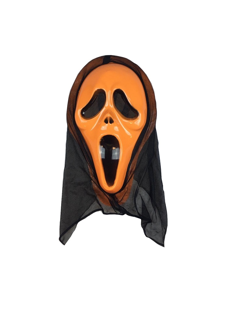 Cadilar Bayrami Halloween Turuncu Ekonomi̇k Çiğlik Maske