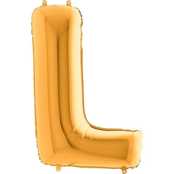 Folyo Balon L Harf Gold 102Cm (Dü 50)