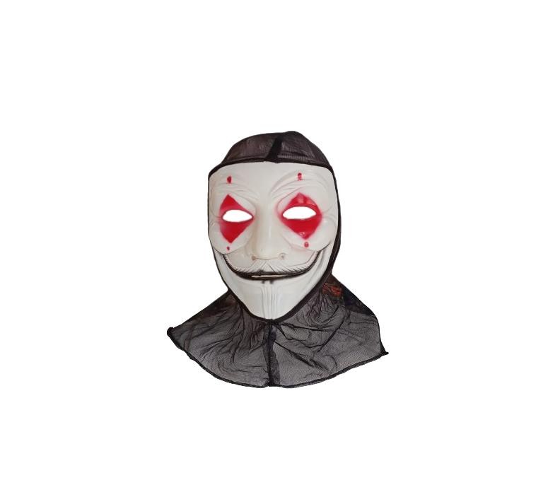 Maske Vendetta-Joker Arkasi Tüllü