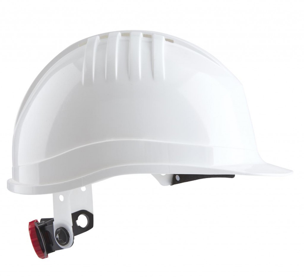 Bbu Safety Sc 3000R - 3001 Hdpe Beyaz Renk Vida Çark Ayarlı Plastik İçlikli İş Güvenliği Bareti