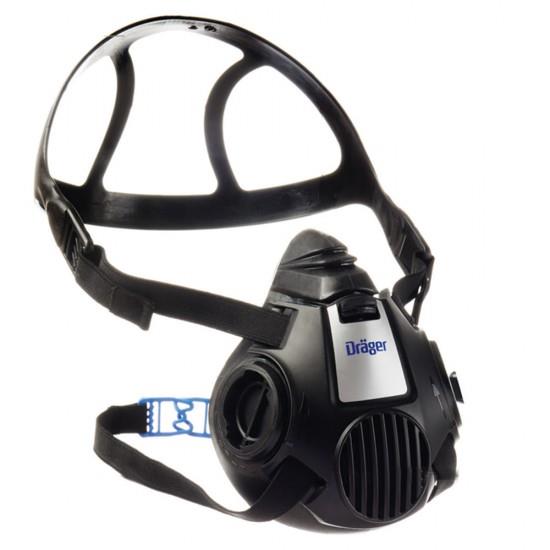 Dräger X-Plore 3300  Yarım Yüz Maskesi Filtresiz Mavi X 5 Adet