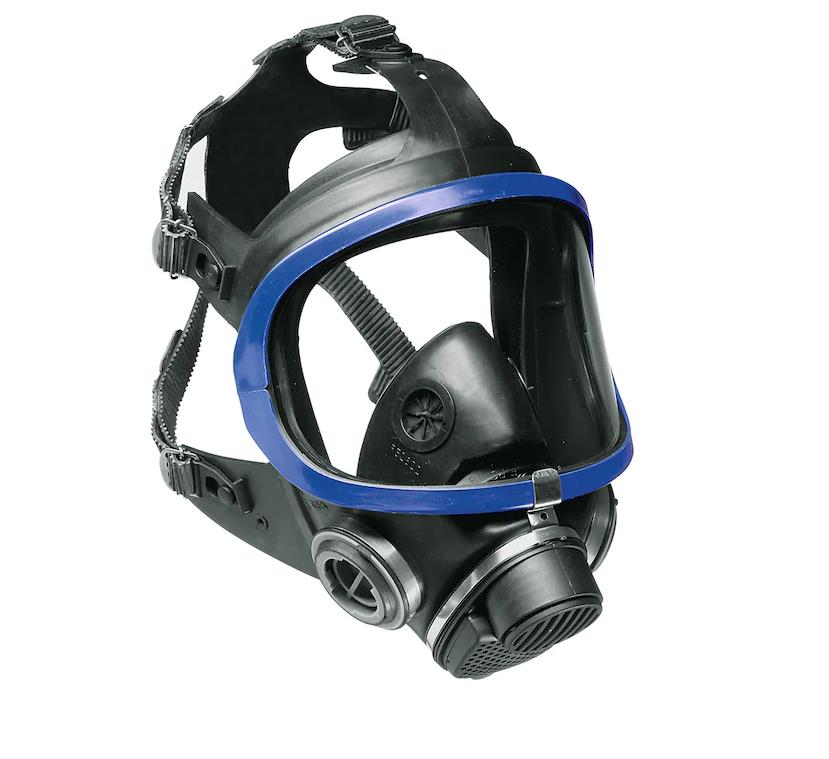 Drager X-Plore 5500 Epdm/Pc Tam Yüz Maskesi Mavi Renk X 5 Adet