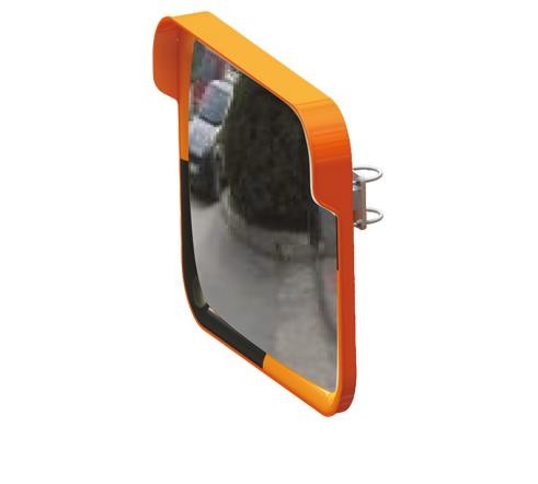 Evelux 12267 Tga Trafik Güvenlik Aynası 40*60 Cm(3,6Kğ) Turuncu Siyah