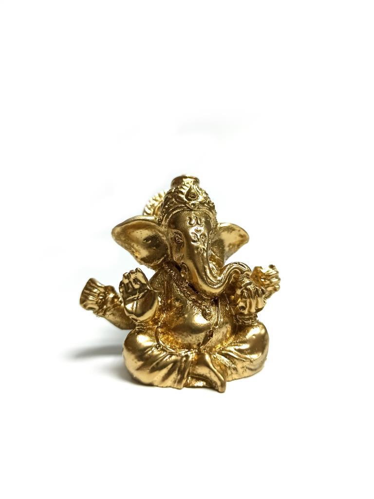 Cajuart Minyatür 5 Cm Hint Ganesh Fil Buda Biblo Teraryum Süs