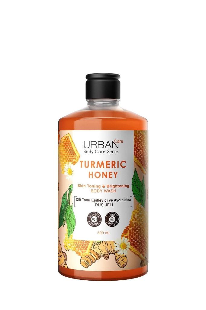 Urban Care Turmeric Honey Cilt Tonu Esitleyici Ve Aydınlatıcı Duş Jeli 500 Ml-Vegan