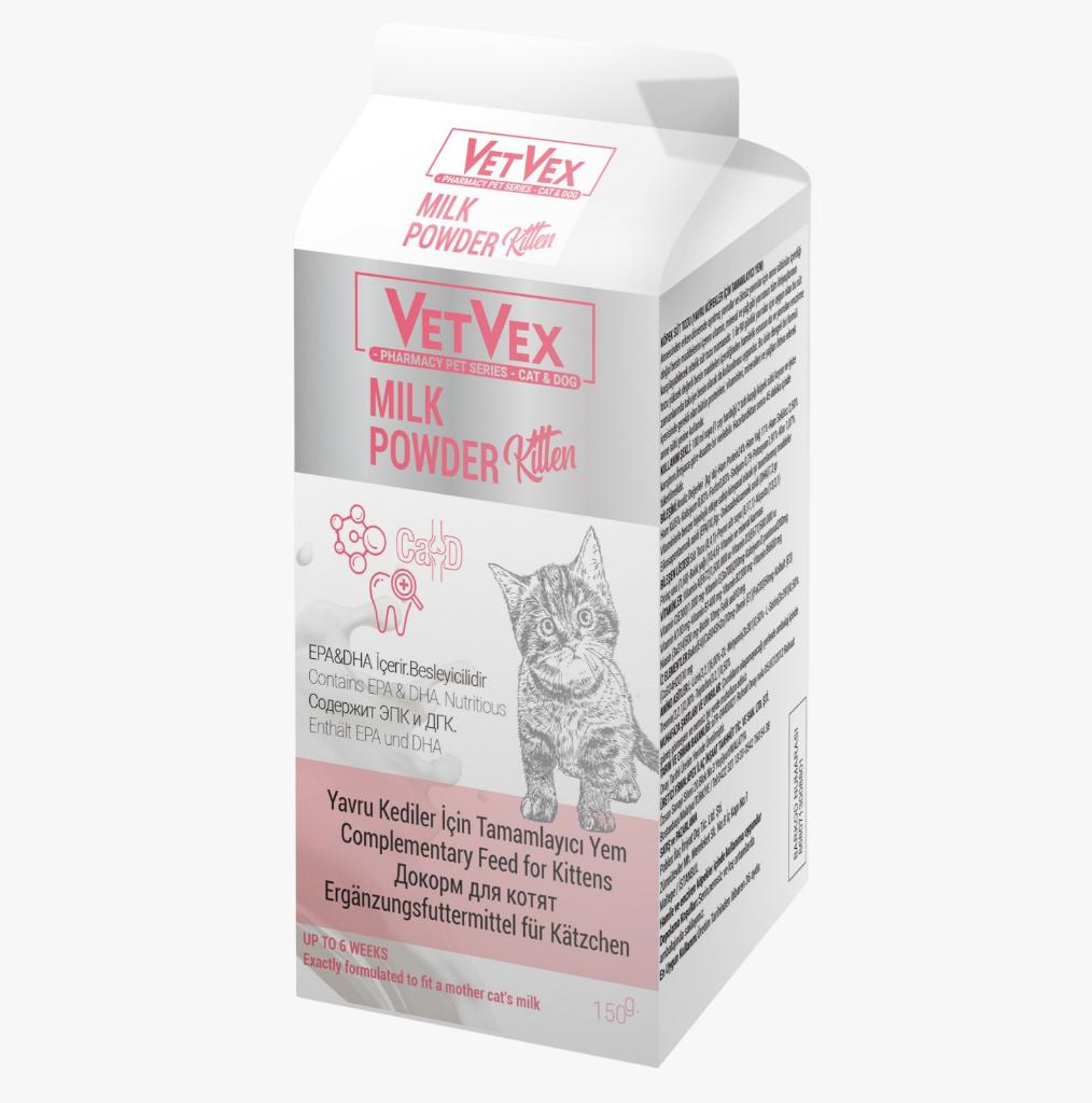Vetvex Yavru Kedi̇ İçi̇n Süt Tozu 150 Gr